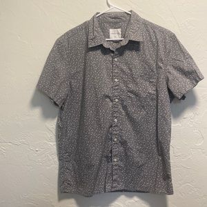 American Eagle flex button down short sleeve shirt